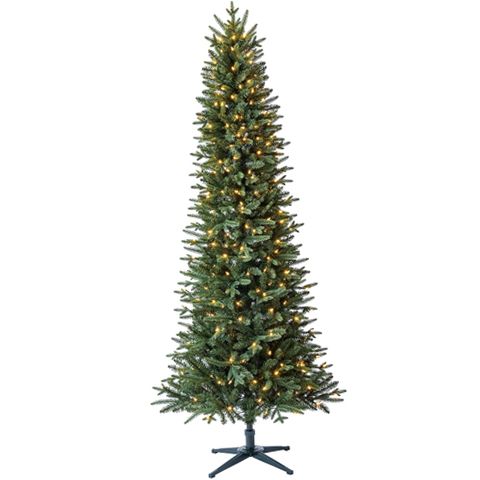 Holiday Time Sanford Pencil Fir Artificial Christmas Tree, 7.5 ft