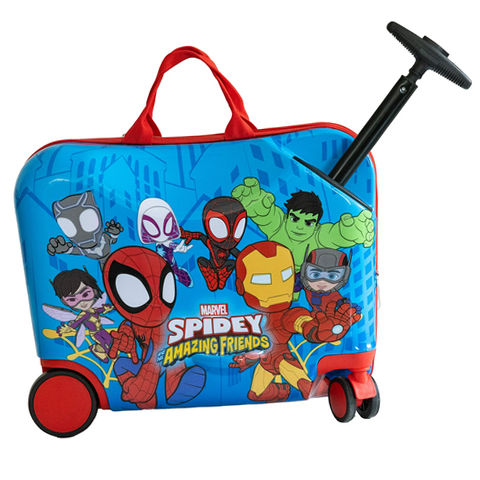 Marvel MSHR18-W Kid's Spidey and Friends Superhero Character Ride