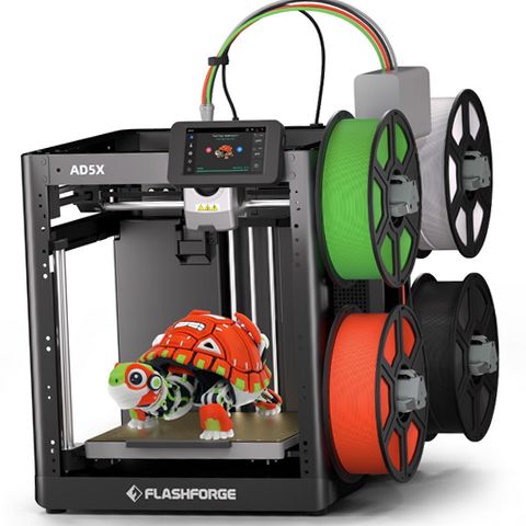Flashforge AD5X 3D Printer, Multi-Color Printer with Display