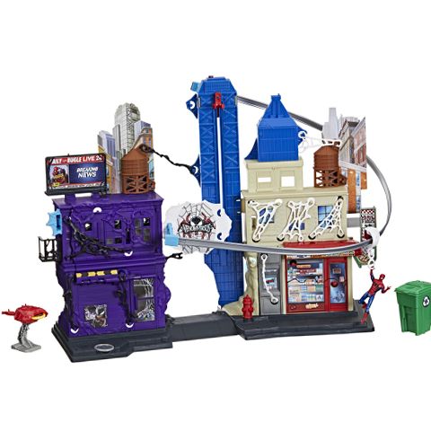 スパイダーマン Alleyway Playset 29-JY0707-11 スパイダーマン Alleyway Playset 29-JY0707-11 Spider-Man Alleyway