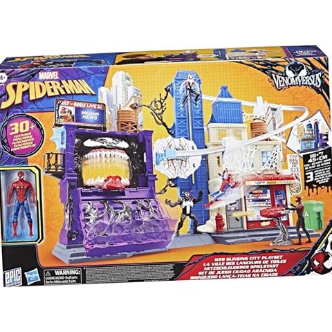 Hasbro Spider-Man Web City Adventure Playset, Marvel Comics
