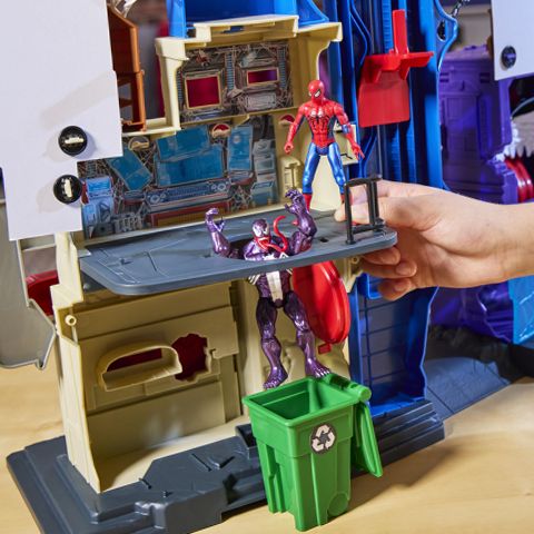 Hasbro Spider-Man Web City Adventure Playset, Marvel Comics
