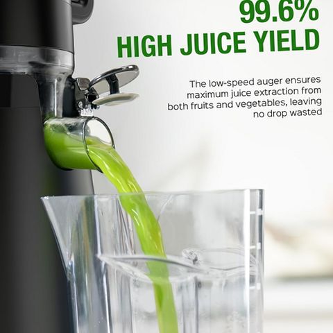 TUUMIIST TM-580SJ Cold Press Juicer, Slow Squeeze Technology, 5.3