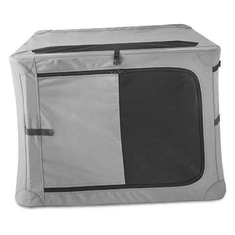 Vibrant Life Dog Crate, Foldable, Soft Sided, Breathable Mesh, 3