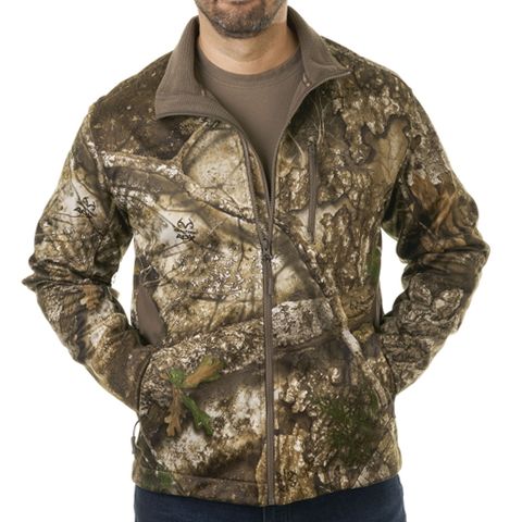 Realtree APX Men's Chill Cutter Softshell Hunting Jacket