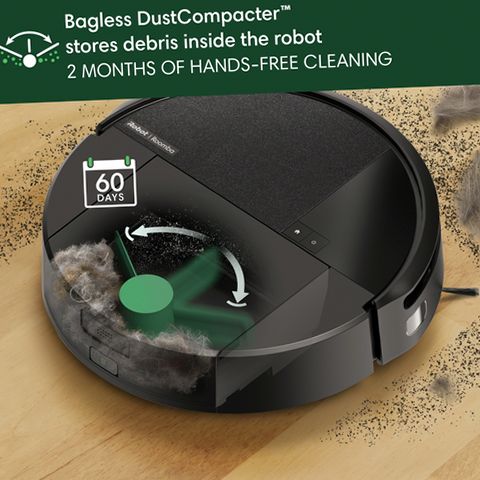 iRobot L111020 Roomba 2020 DustCompactor Combo Robot Vacuum and