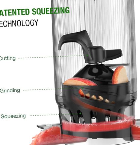美品　TUUMIIST スロージューサー TM-580SJ 箱　　説明書有 TUUMIIST TM-580SJ Cold Press Juicer, Slow Squeeze Technology, 5.3