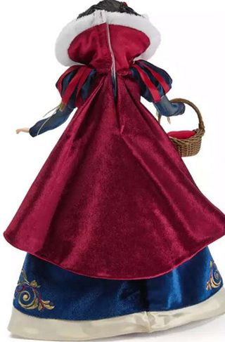 Disney Princess 2025 Holiday Snow White Doll, Crushed Velvet Dress