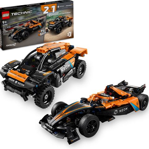 LEGO 66784 Technic NEOM McLaren Racing Gift Set, 704 Pieces, Two