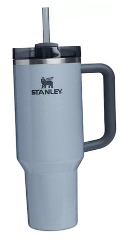 Stanley Quencher H2.0 FlowState Tumbler, 40 oz, Hammertone Silver