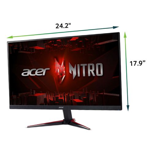 Acer Nitro VG272U W2biip 27in IPS Gaming Monitor, 2560 x 1440 WQHD