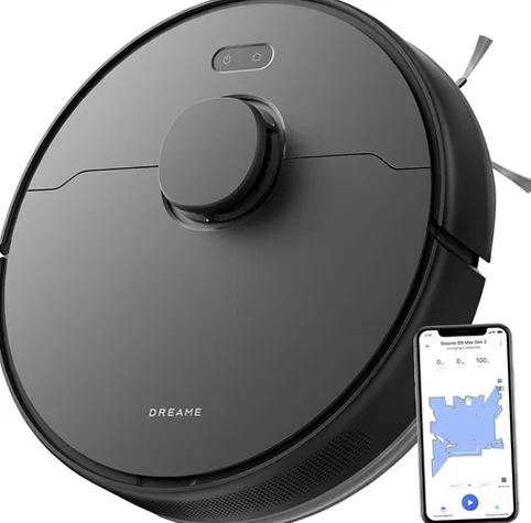 新品 未使用 DreameBot D9 Max Gen2 SE Dreame D9 Max Gen2 Robot Vacuum Mop Combo 6000Pa Suction 2-in-1