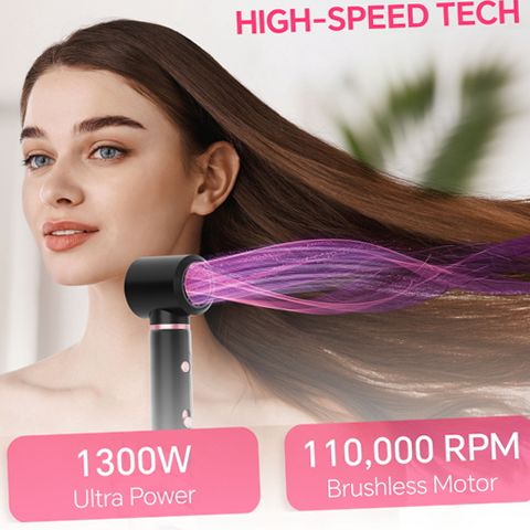Nicebay Hot Air Brush 4-in-1 Hair Styling Tool with Detachable