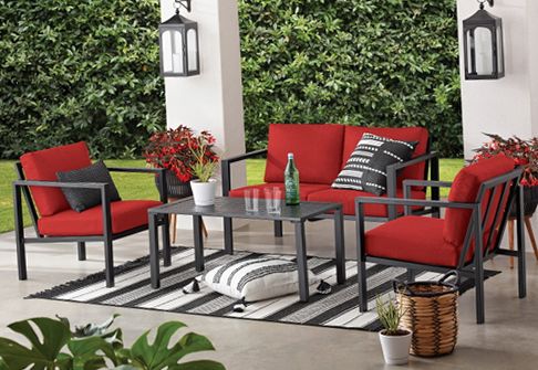 Mainstays MS2428079419006 Dashwood 4-Piece Outdoor Patio