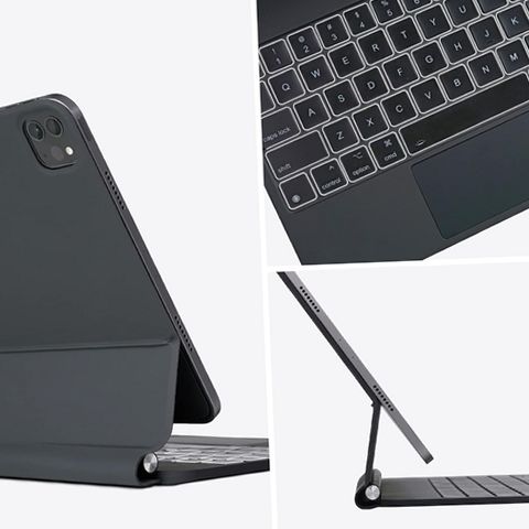 INI Magic Keyboard Case for iPad Air 11 inch (M3/M2, 2025/2024