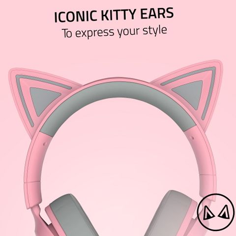 Razer RZ04-05350200-R3U1 Kraken Kitty V3 X Wired Over-the-Ear