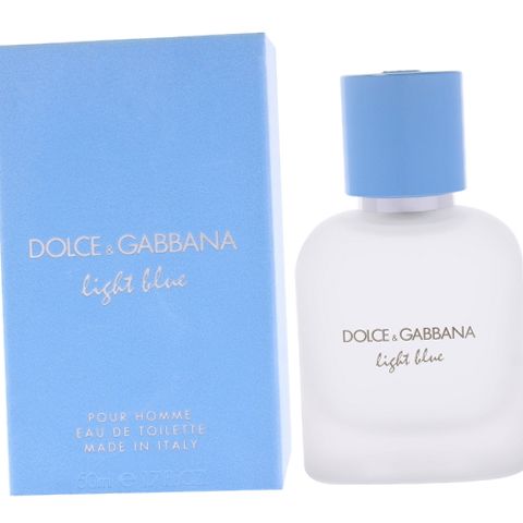 Dolce & Gabbana Light Blue Pour Homme Eau De Toilette Spray, 1.7
