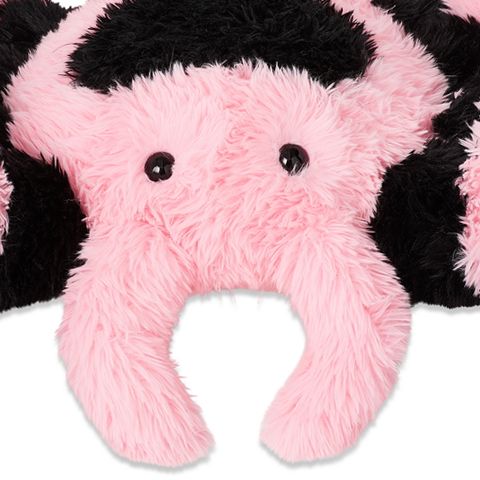 Way To Celebrate Jumbo Spider Plushie Pink & Black 45 Valentine's