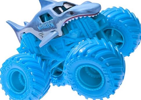 Monster Jam Megalodon Ice Edition 1:64 Scale Die-Cast Monster