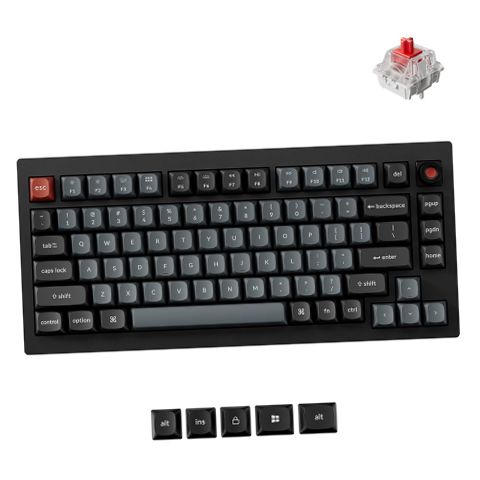Keychron V1 8K 75% Wired Mechanical Keyboard with Programmable