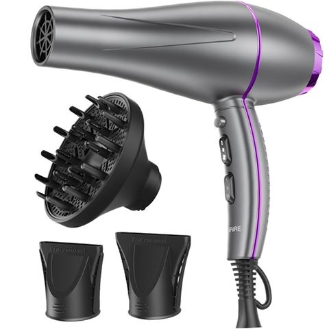 NEXPURE Ionic Hair Dryer with Diffuser, 2000W High-Speed Motor, 3