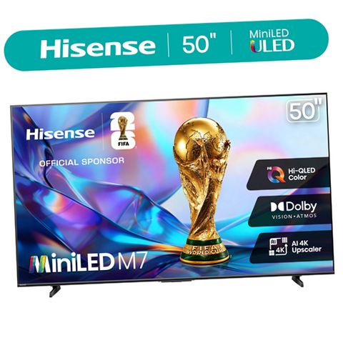 Hisense 50 Class M7 Series Mini-LED 4K UHD Smart Google TV with