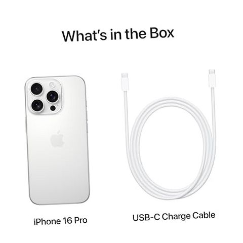 Apple iPhone 16 Pro 256GB White Titanium LTE Cellular MYMH3LL/A | eBay