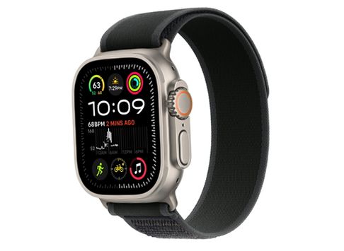 Apple Watch Ultra 2 49mm Silver Titanium - Blue/Black Trail Loop