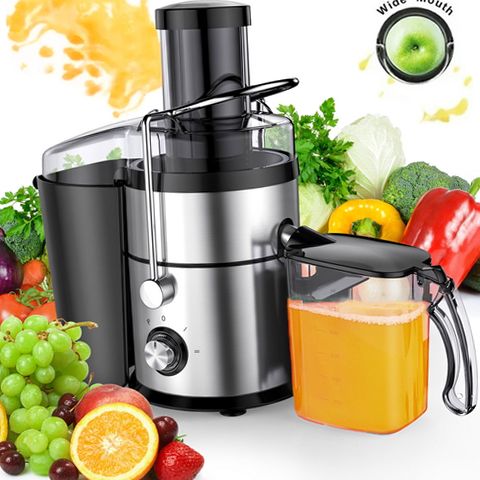 DBPOWER Juicer Machine, 1300W Full Copper Motor, Centrifugal Juice