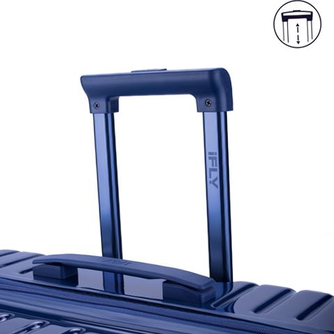iFLY Odyssey Hardside Luggage Set, Durable ABS/PC Shell, 28