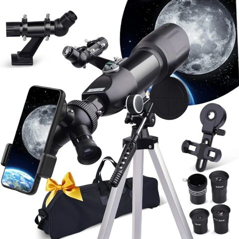 LAKWAR H80008 Refractor Telescope for Adults, 70mm Aperture, 400mm