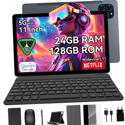 TABWEE T90 Android Tablet, 11 Inch FHD IPS Display, Octa-Core