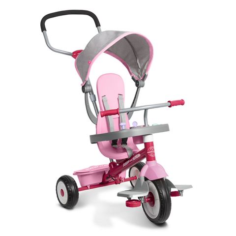 Radio Flyer 484PW 4-in-1 Activity Stroll 'N Trike with Interactive