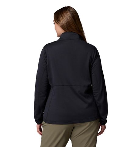 Columbia Essential Hike Grid Fleece Half Zip Jacket, Black, Large
