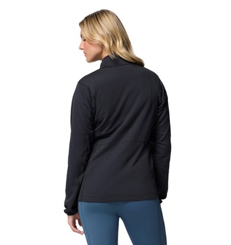Columbia Essential Hike Grid Fleece Half Zip Jacket, Black, Large