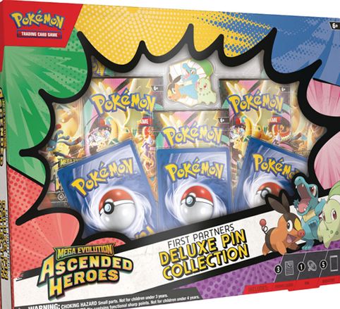 Pokemon TCG Mega Evolution Ascended Heroes First Partners Deluxe