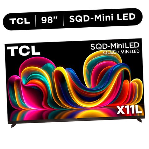 TCL 98 Inch X11L Series SQD-Mini LED QLED Smart Google TV, 4K UHD