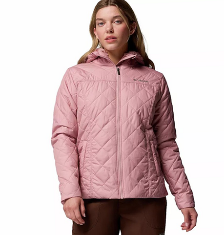 Columbia Copper Crest II Hooded Jacket for Ladies - Eraser Pink