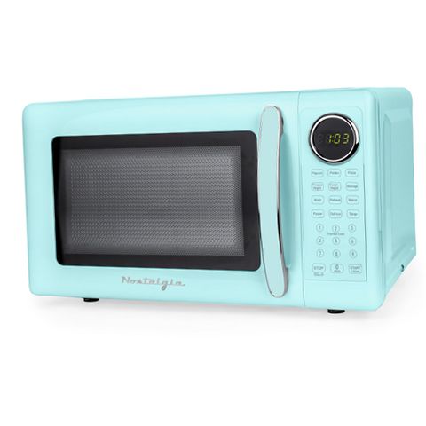 Nostalgia Retro 700W Countertop Microwave Oven, 0.7 Cu Ft Capacity