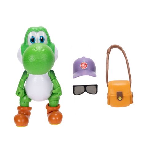 Jakks Pacific Super Mario Galaxy Movie Yoshi 5 Inch Action Figure