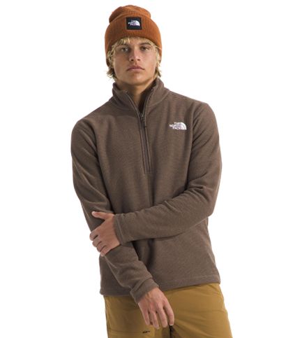 The North Face Textured Cap Rock Quarter-Zip Fleece Pullover
