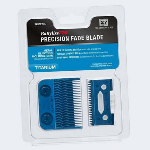 BaBylissPRO FX8027BL Blue Titanium Precision Fade Fine Detailing