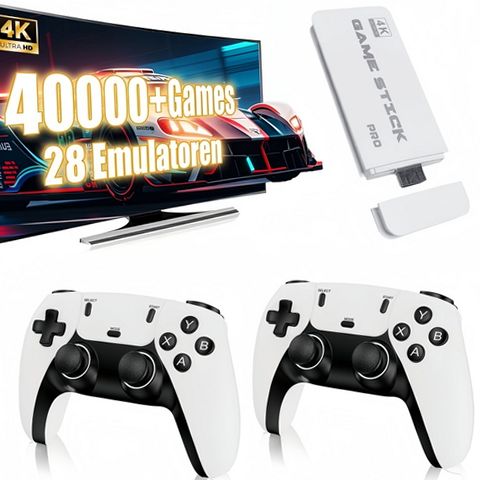 ZYTKWT M15 Video Game Console, 4K HDMI, Dual 2.4G Wireless