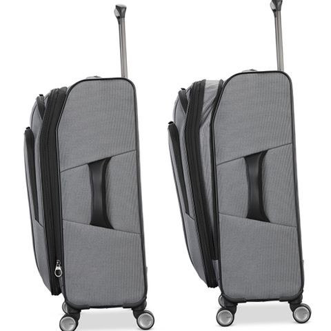 American Tourister Dash XLT Softside Medium Checked Luggage with Dual  Spinner | eBay
