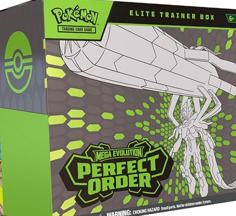 Pokemon TCG: Mega Evolution Perfect Order Elite Trainer Box | eBay