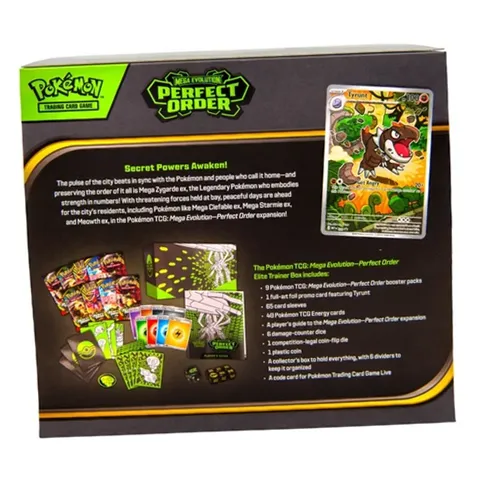 Pokemon TCG: Mega Evolution Perfect Order Elite Trainer Box | eBay
