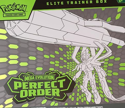 Pokemon TCG: Mega Evolution Perfect Order Elite Trainer Box | eBay