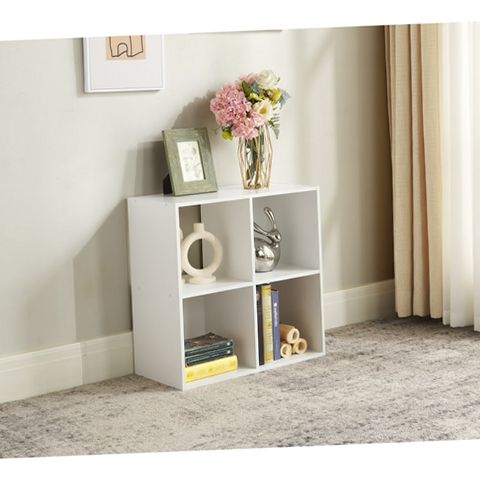 Mainstays 676230075 4 Cube Storage Organizer, White | eBay
