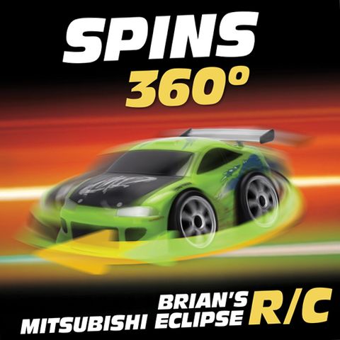 ミニカー 1995 Mitsubishi Eclipse Fast & Furious Jada Toys 36996 Fast & Furious 1:28 RC Small Blocks 1995