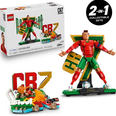 LEGO 66823 Editions Cristiano Ronaldo Collector's Set Co-Pack